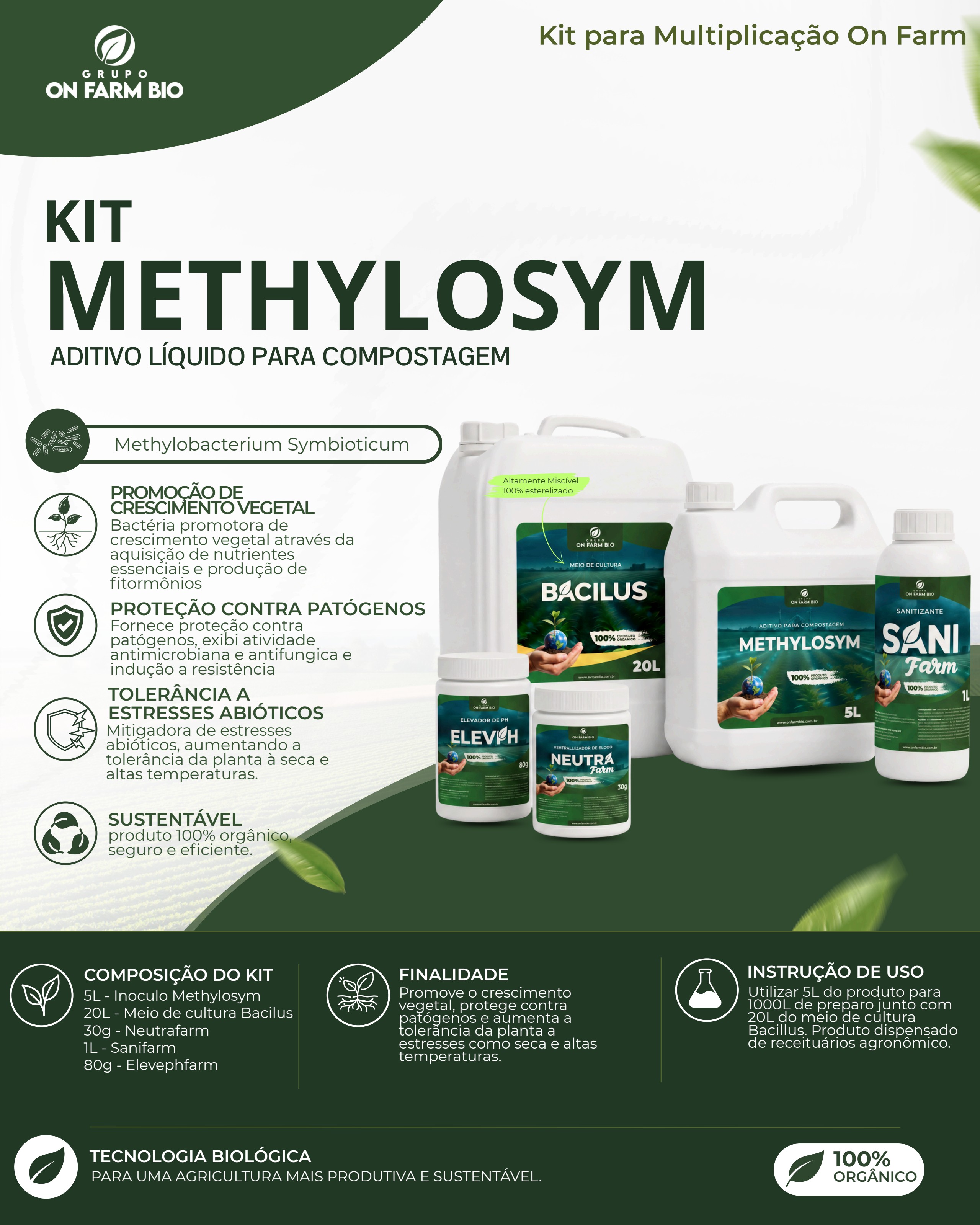 Embalagem KIT METHYLOSYM