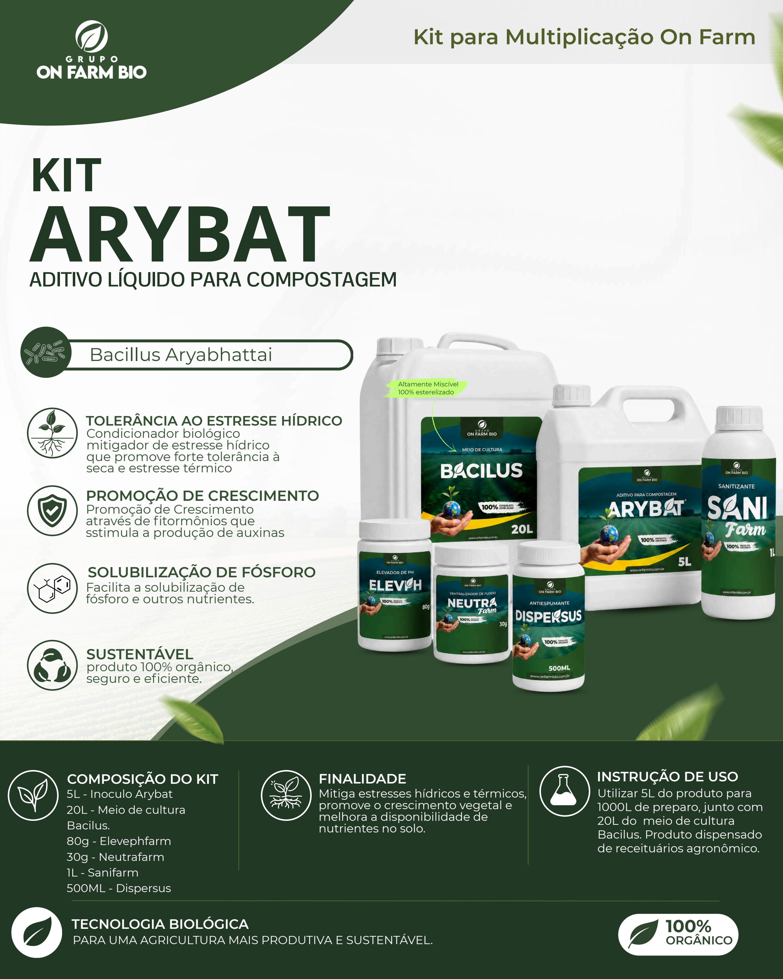 Embalagem KIT ARYBAT