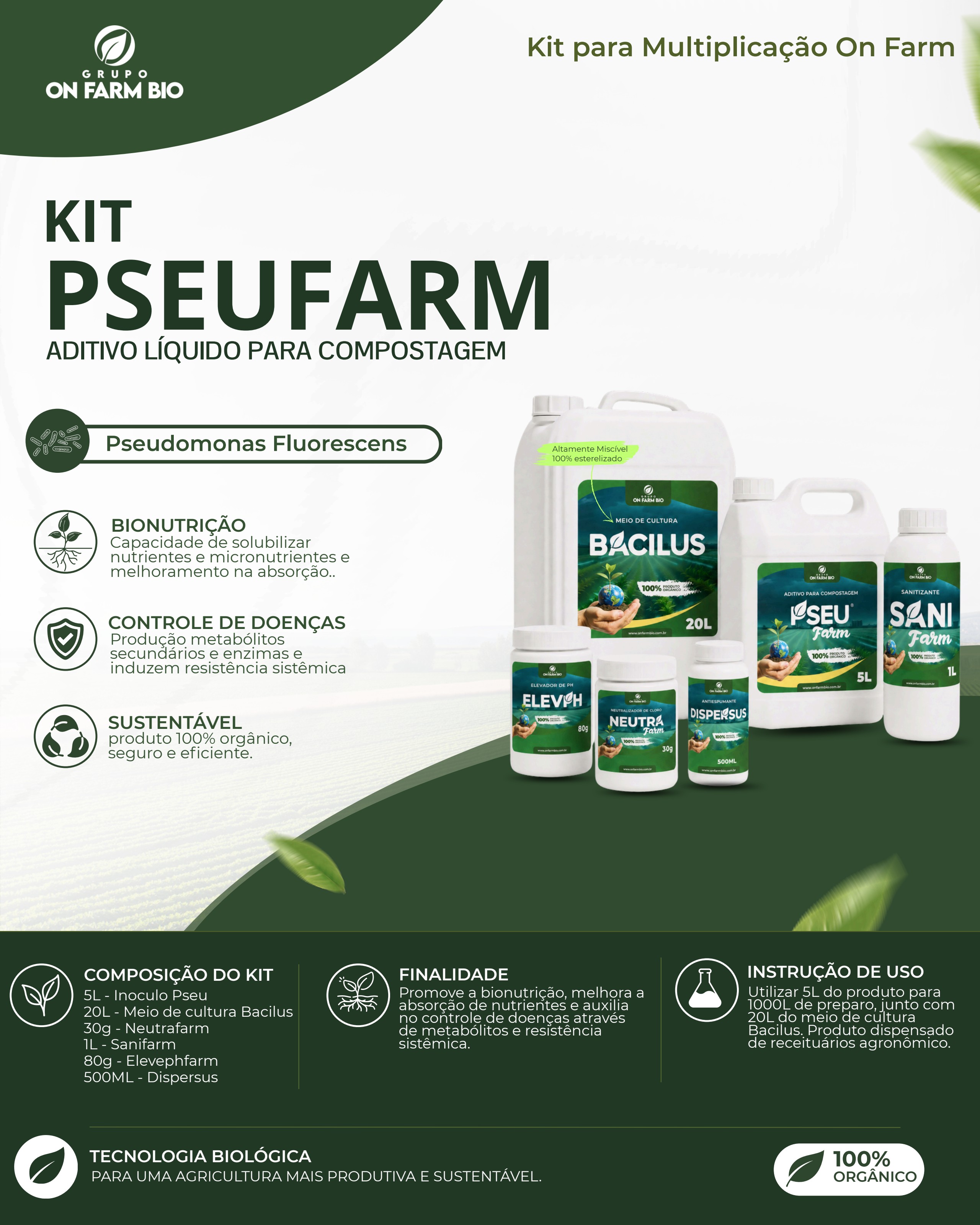 Embalagem KIT PSEUFARM